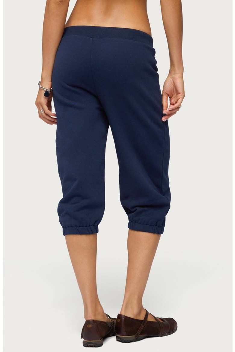 Deana Capri Sweatpants, Alternate, color, NAVY