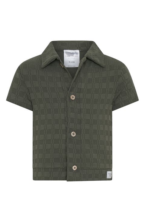 Textured Button-Up Shirt (Baby)