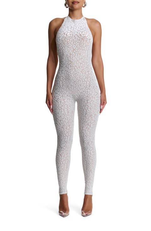 Burnout Open Back Jumpsuit