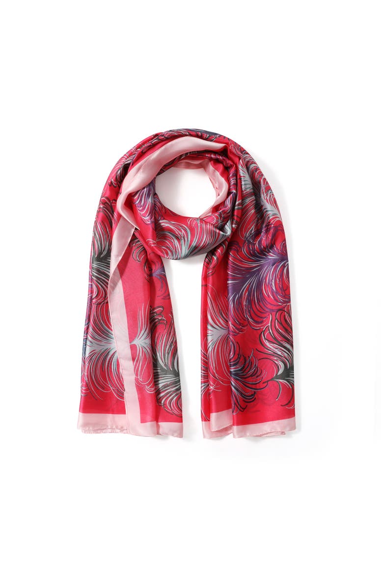 The Valencia Scarf, Main, color, Red/Pink