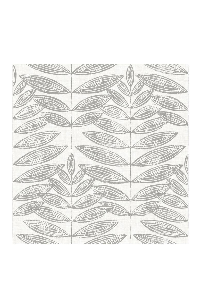 Wallpops Terrain Peel & Stick Wallpaper, Main, color, Grey