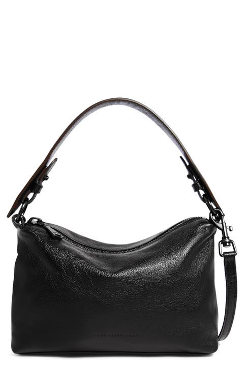 Ava Convertible Leather Shoulder Bag