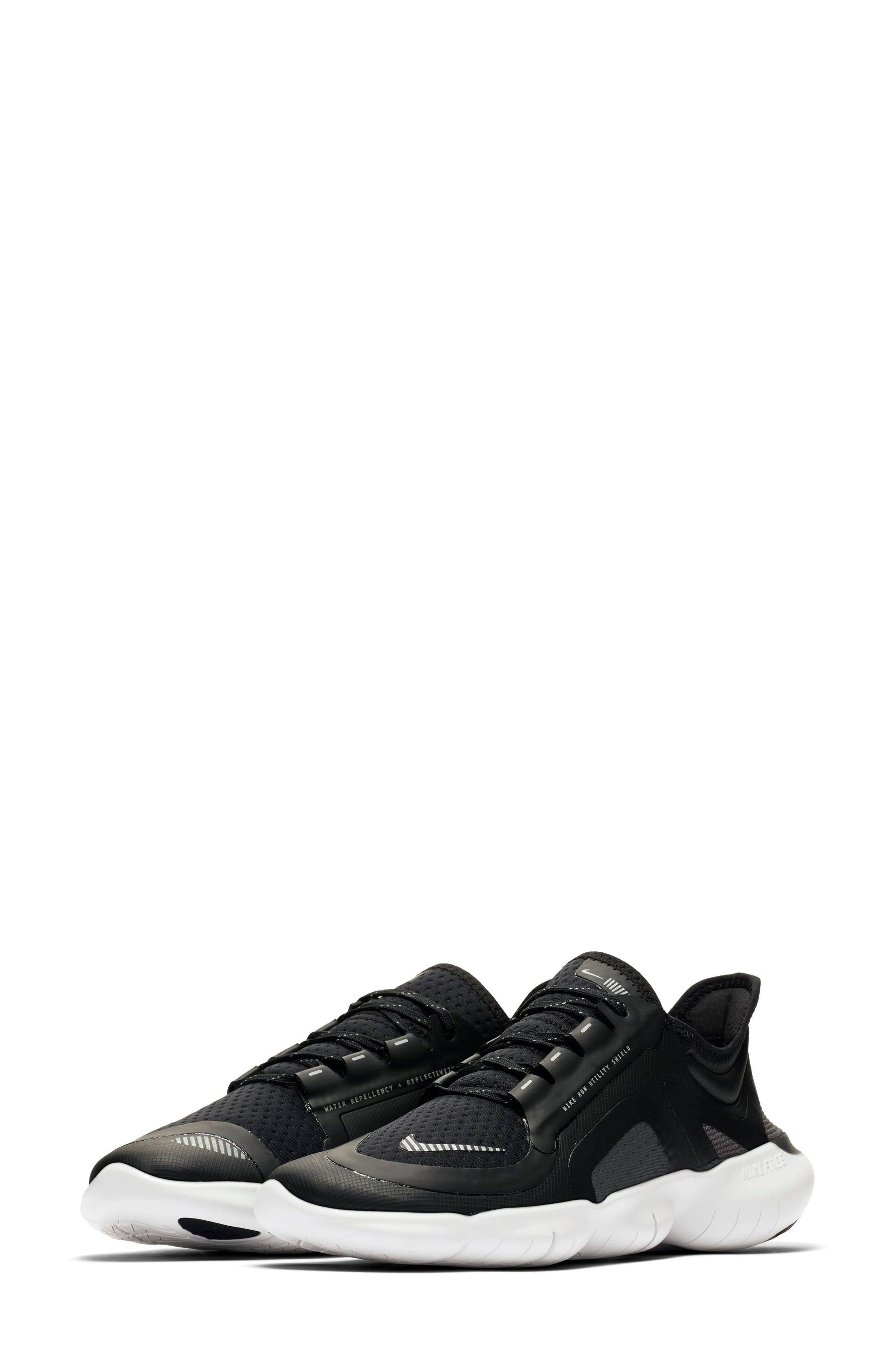 Nike Free RN 5.0 Shield Water Repellent Running Shoe, Main, color, 