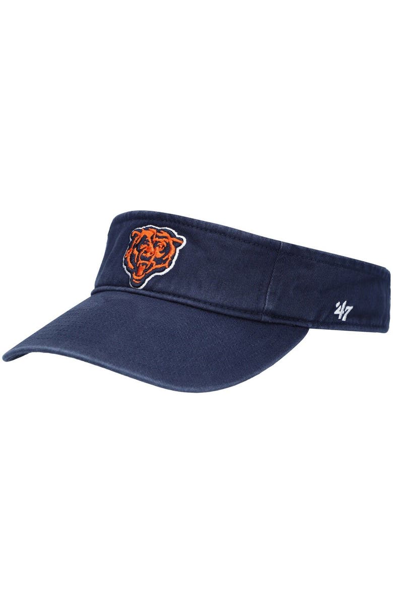 '47 Men's '47 Navy Chicago Bears Clean Up Visor, Main, color, 