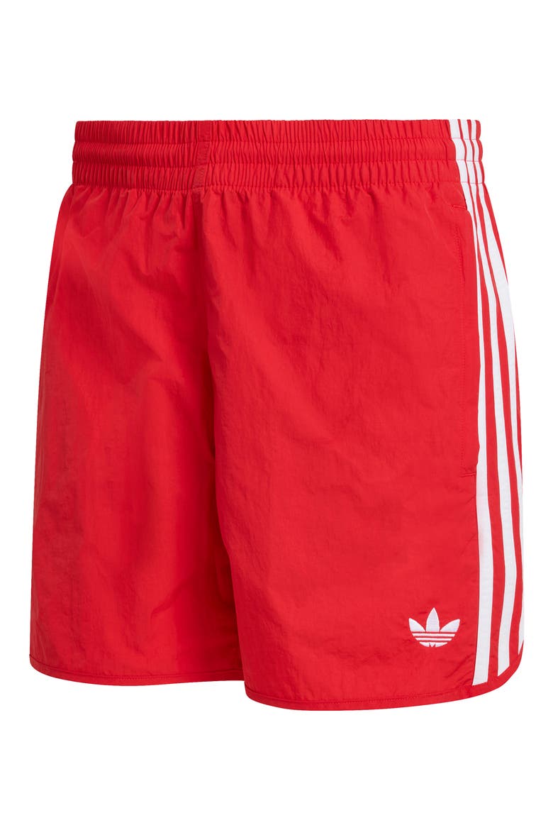 Adicolor Sprinter Shorts, Main, color, BETTER SCARLET