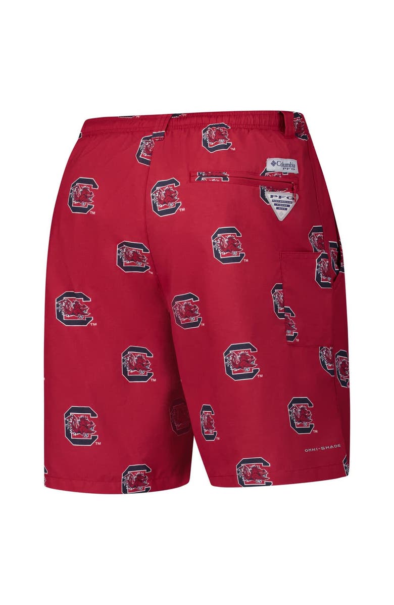 Columbia Men's Columbia Garnet South Carolina Gamecocks PFG Backcast<sup>™</sup> III Omni-Shade<sup>™</sup> Shorts, Alternate, color, Garnet