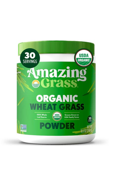 Organic Wheat Grass Powder Nutritional Supplement