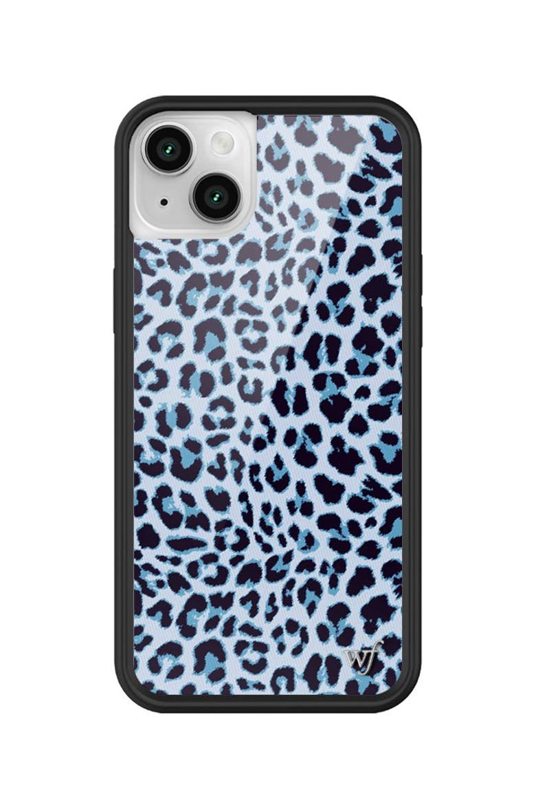 Meow | Blue iPhone Case, Alternate, color, Blue