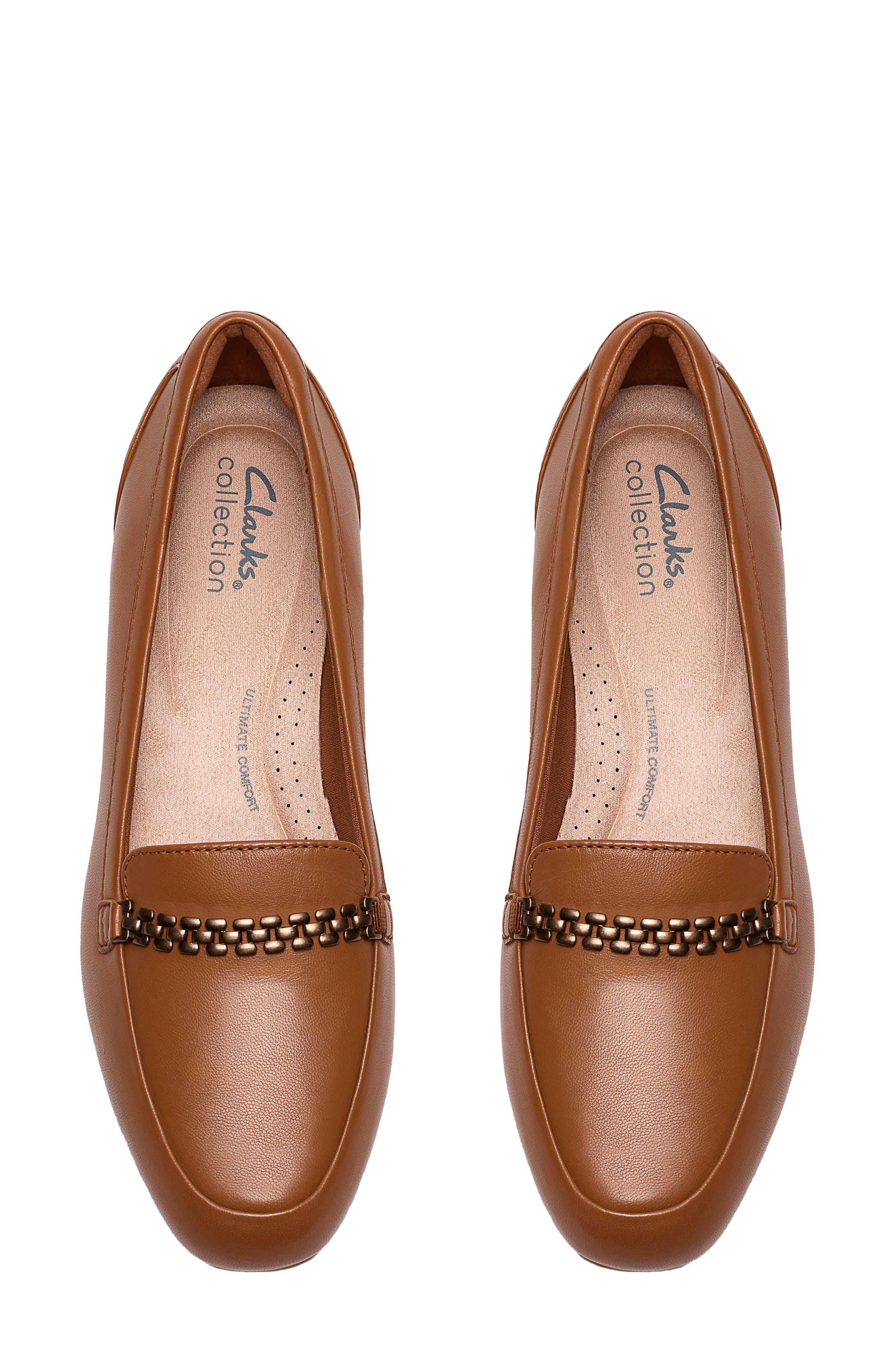 Juliet Mia Leather Loafer, Alternate, color, TAN LEATHER