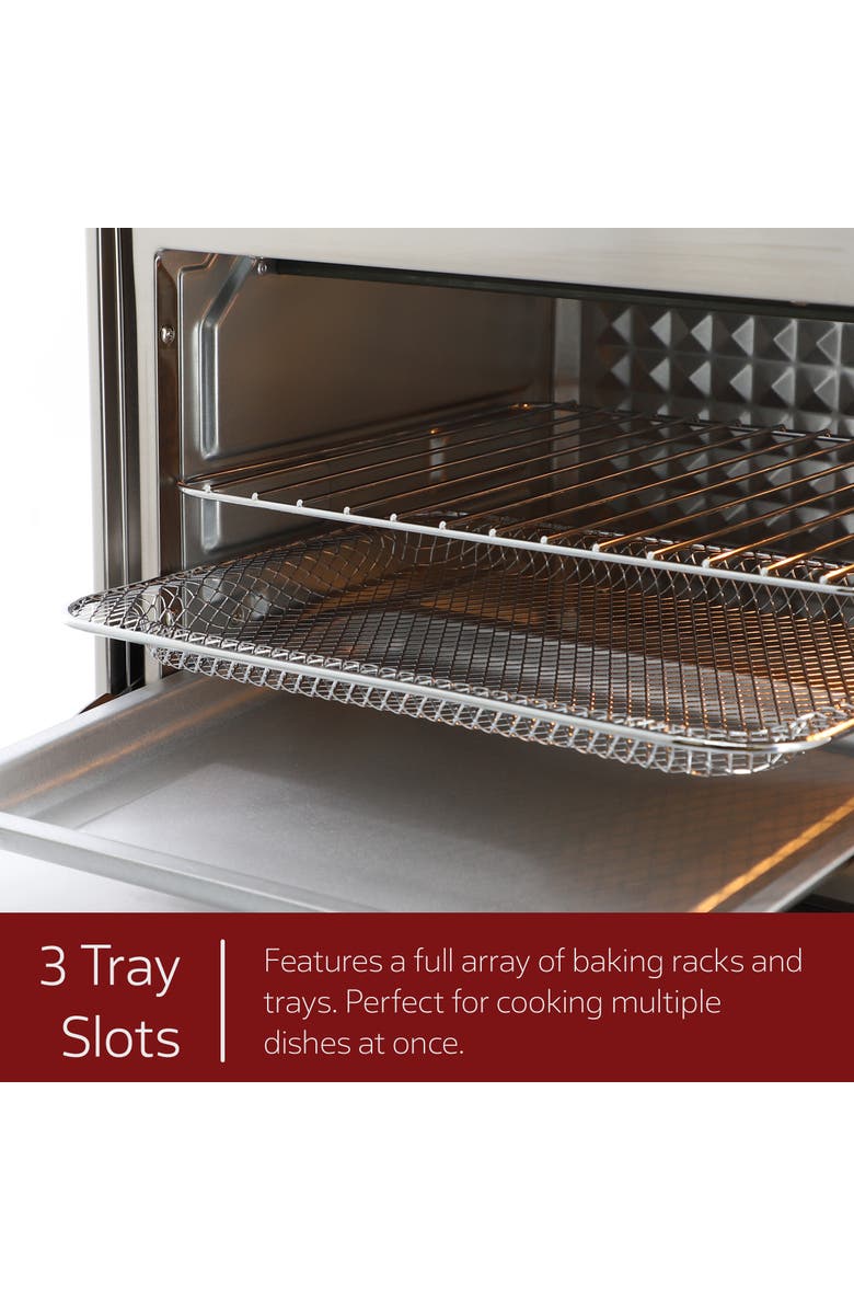 Megachef Digital Electric Multi-Function Air Fryer and Counter Top Oven, Alternate, color, Grey