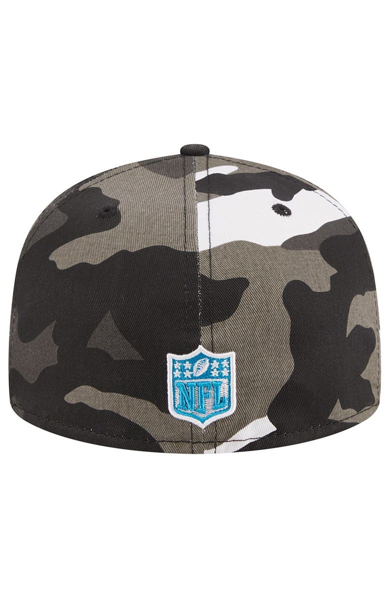 New Era Men's New Era Carolina Panthers Urban Camo 59FIFTY Fitted Hat, Alternate, color, 