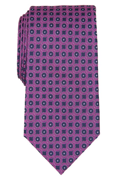 Warren Neat Silk Blend Tie