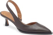 ATP ATELIER Desana Slingback Pointed Toe Half d'Orsay Pump