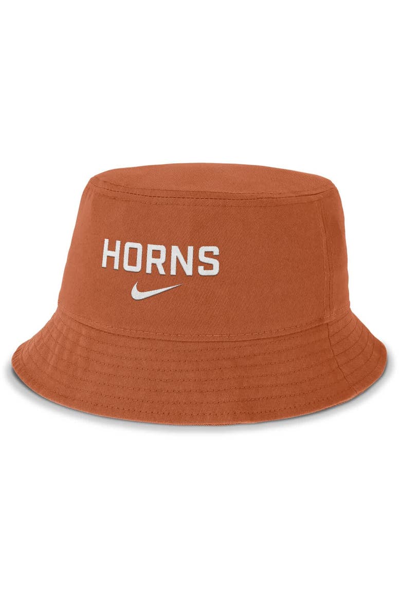 Men's Nike Texas Orange Texas Longhorns Apex Primetime Bucket Hat, Main, color, Burnt Orange