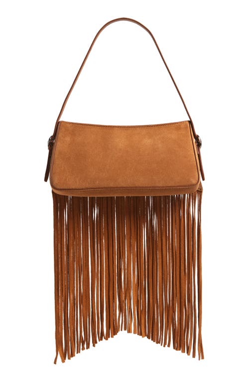 Coperni Belt Fringe Leather Baguette Bag