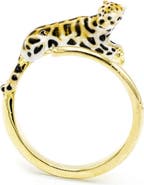 Bill Skinner Studio Clouded Leopard Open Ring