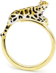 Bill Skinner Studio Clouded Leopard Open Ring