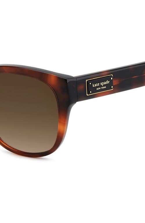 Shop Kate Spade New York Ninna 55mm Gradient Round Sunglasses