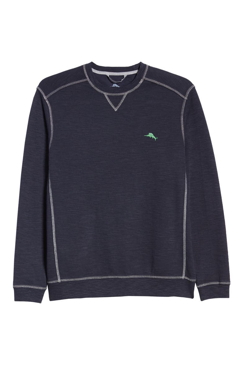 Tomma Bahama Tobago Bay Crewneck Sweatshirt, Alternate, color, OCEAN DEEP