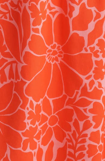Floral Cotton Blend Dress