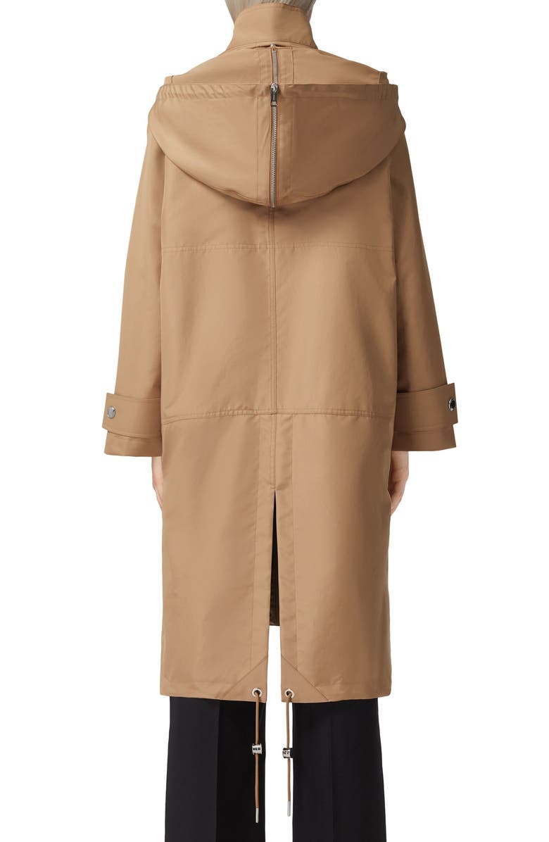 Burberry Orsett Drop Hem Jacket, Alternate, color, 