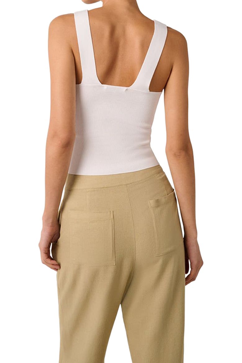 Scoop Top, Alternate, color, WHITE