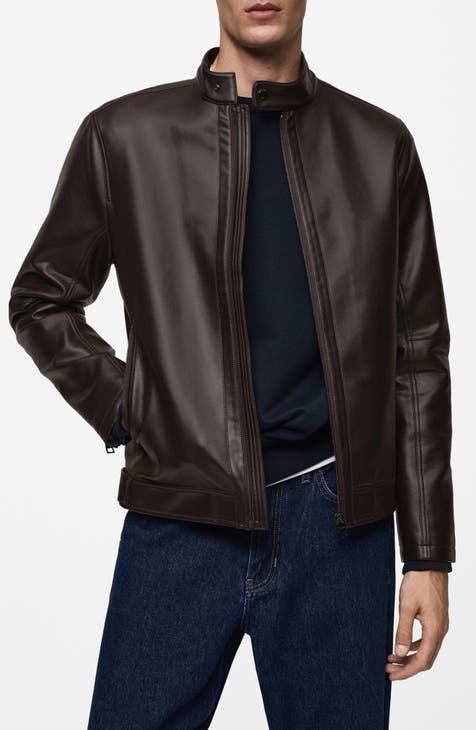 Nordstrom leather bomber jacket hotsell