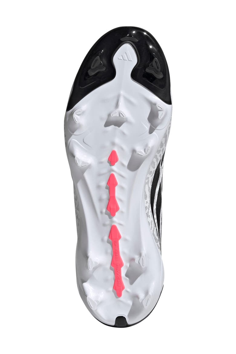 Kids' Predator League FG Soccer Cleat, Alternate, color, WHITE/ TURBO/ BLACK
