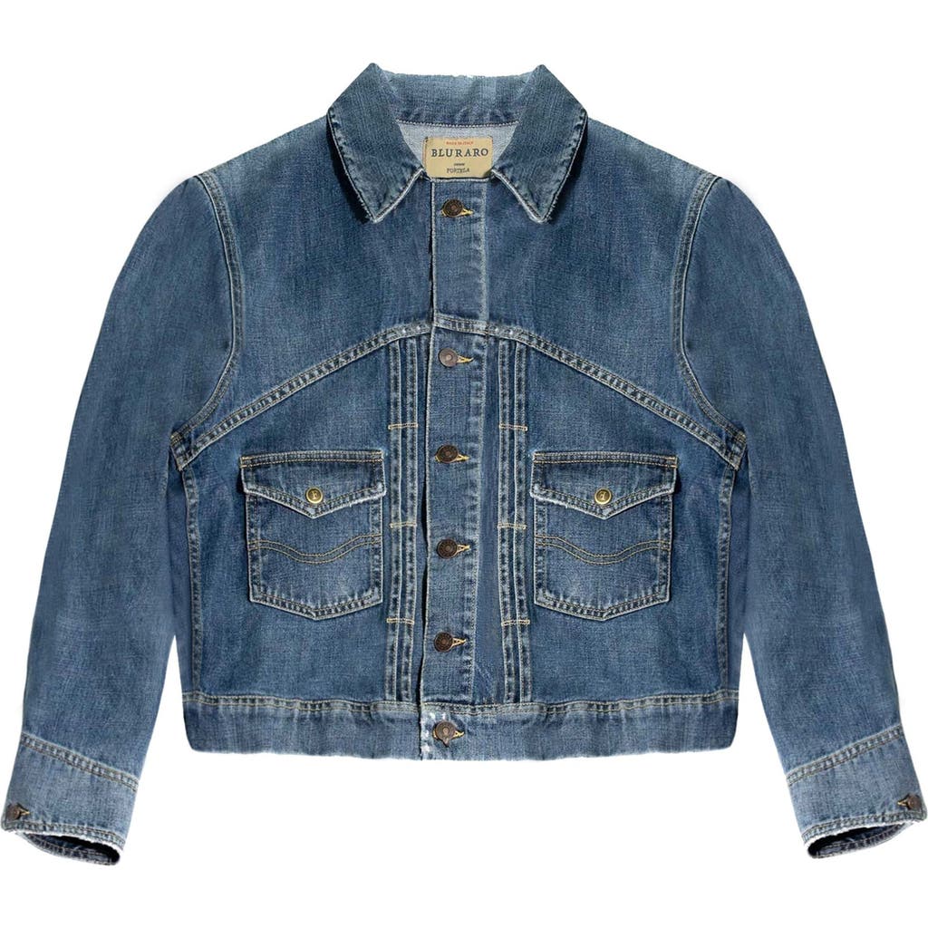 Fortela Stone Wash Denim Jacket