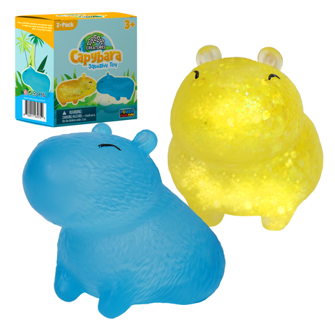 Arggh! Creatures Capybara 2-Pack Yellow/Blue