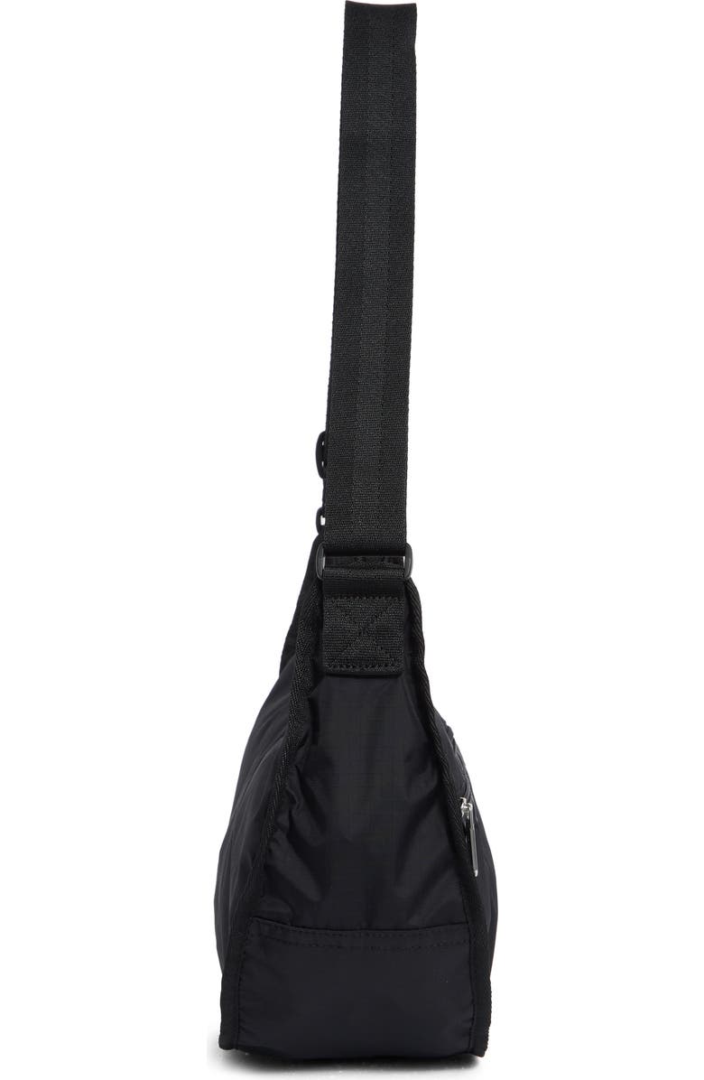 LeSportsac Everyday Hobo Crossbody Bag, Alternate, color, Recycled Black
