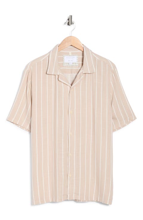 Stripe Camp Shirt