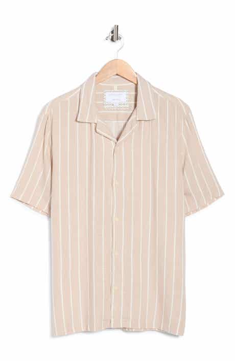 DENIM AND FLOWER Stripe Camp Shirt