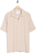 DENIM AND FLOWER Stripe Camp Shirt