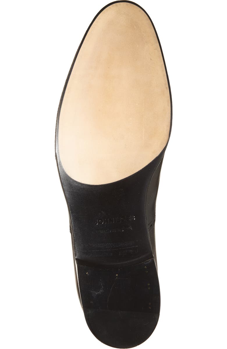 John Lobb Philip II Oval Cap Toe Oxford, Alternate, color, Dark Brown