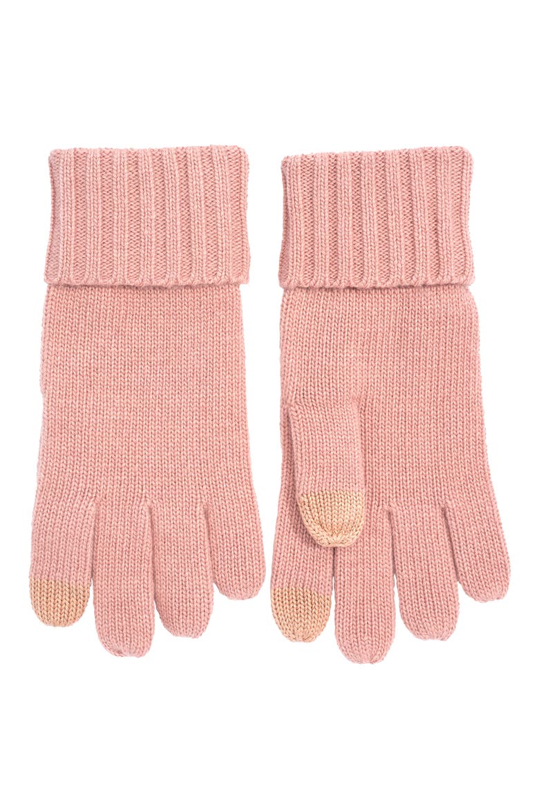 Essential Tech Gloves, Alternate, color, MISTY ROSE