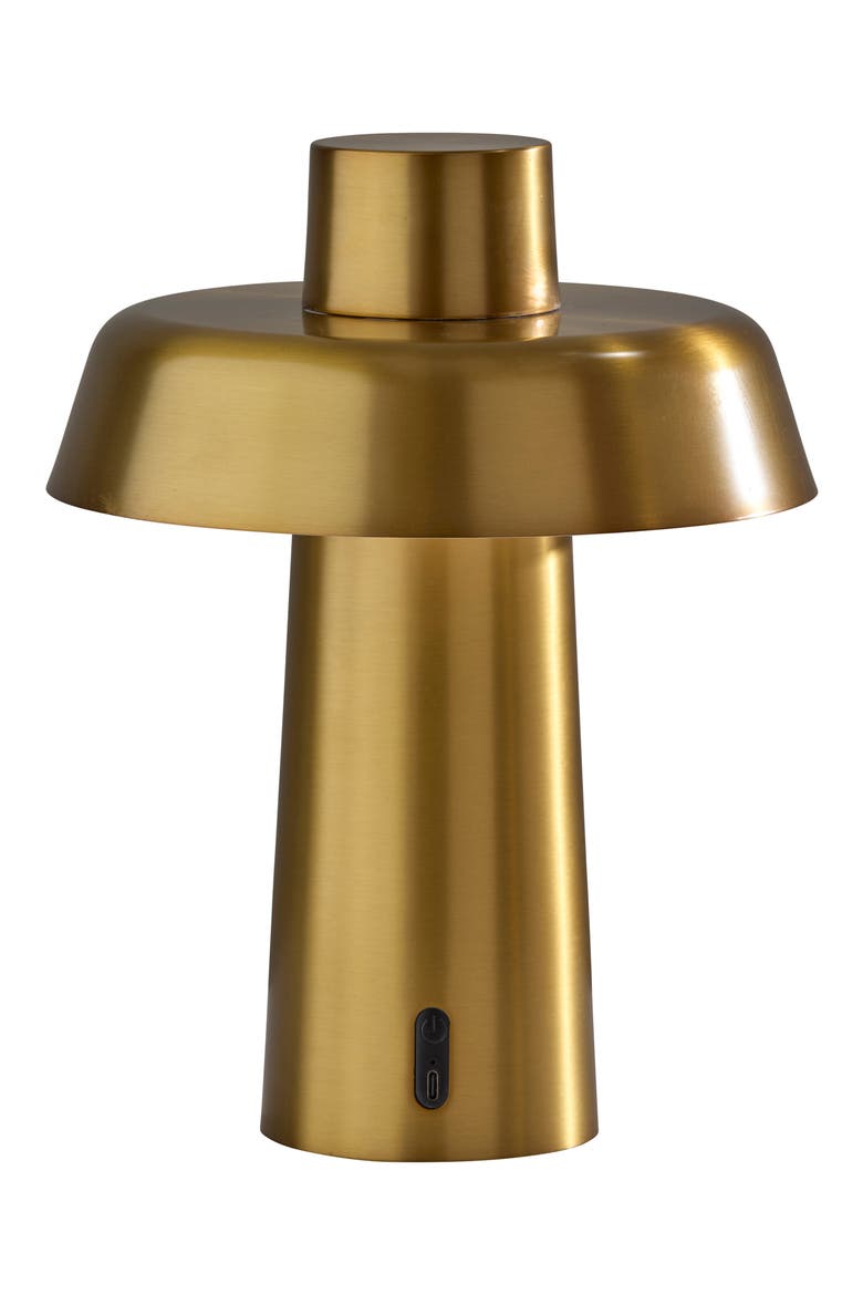 Pirlo LED Cordless Table Lamp, Main, color, ANTIQUE BRASS