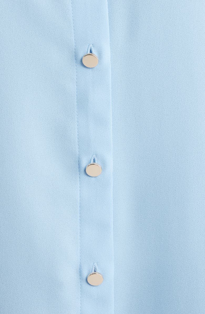 AK ANNE KLEIN Crepe Shirt, Alternate, color, 