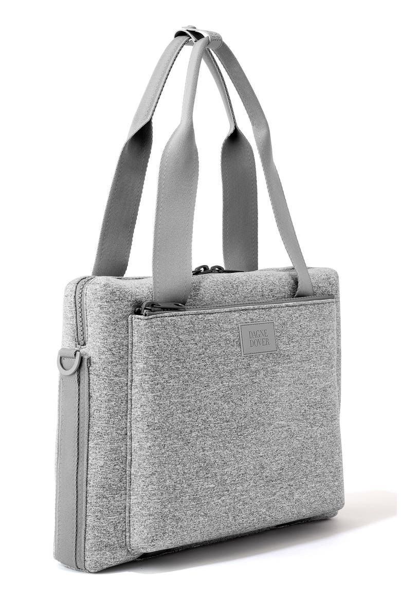 Large Ryan Neoprene Laptop Bag, Alternate, color, HEATHER GREY