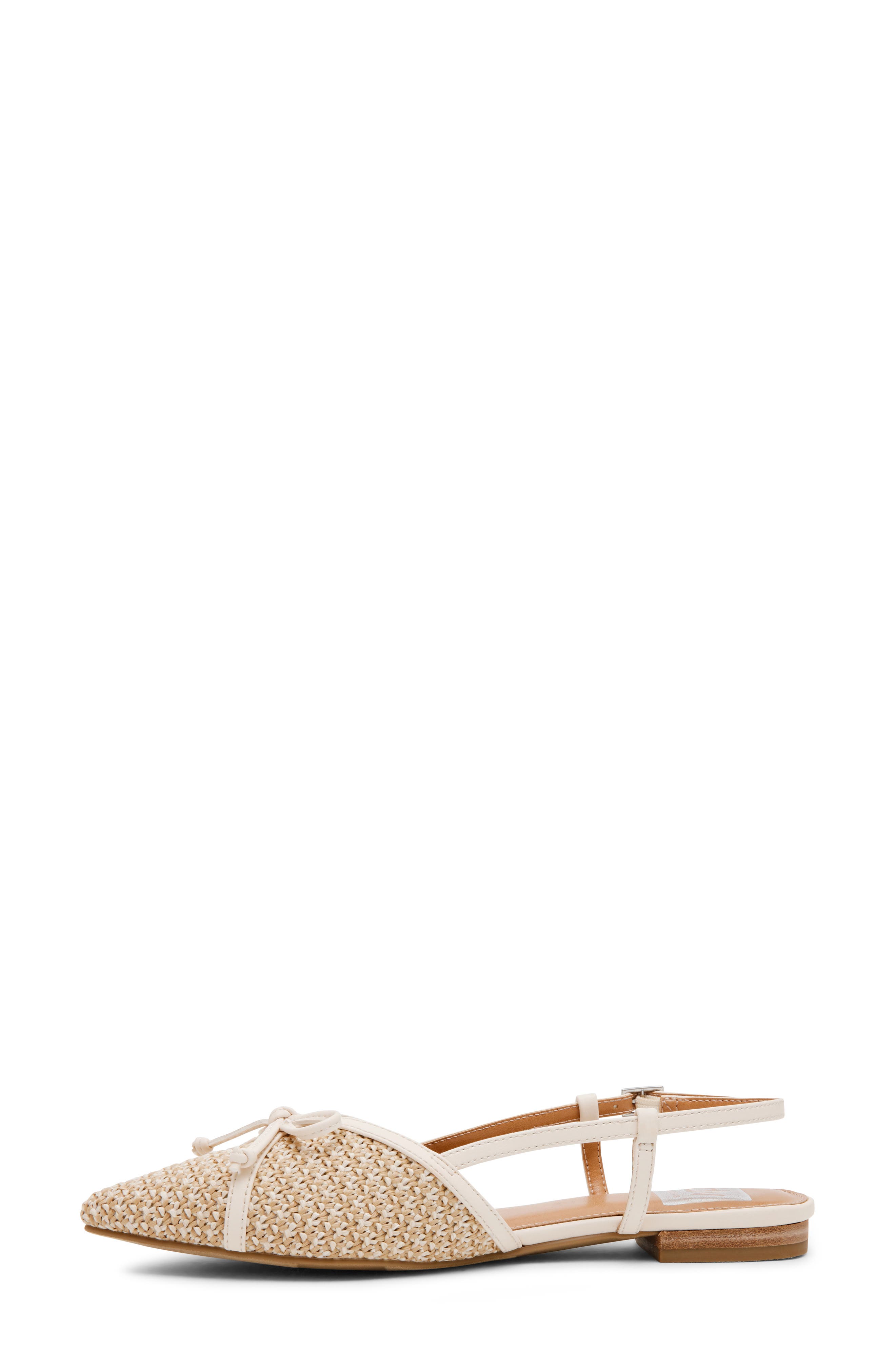 DV by Dolce Vita Carsen Slingback Flat, Alternate, color, Cream