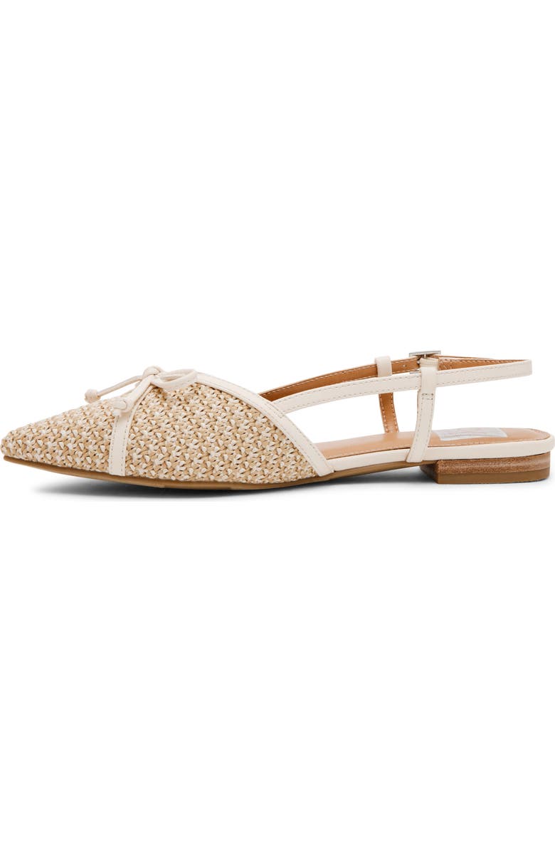 DV by Dolce Vita Carsen Slingback Flat, Alternate, color, Cream