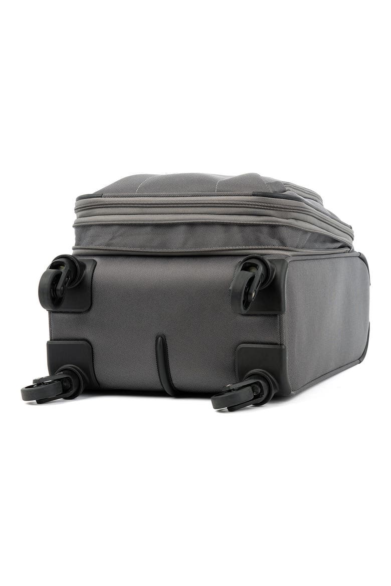 Pilot Air™ Elite 17" Expandable Compact Boarding Bag Spinner Luggage, Alternate, color, ALLOY