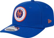 New Era Men's New Era Royal New York Mets Circle Patch 9SEVENTY Stretch-Snap Hat