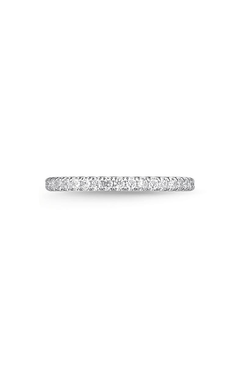 Mémoire Odessa Diamond Eternity Band Ring, Alternate, color, Platinum
