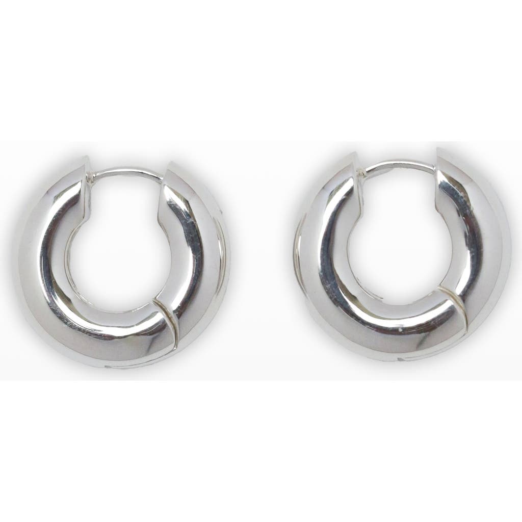 67jewelry Baby Hoops In Metallic