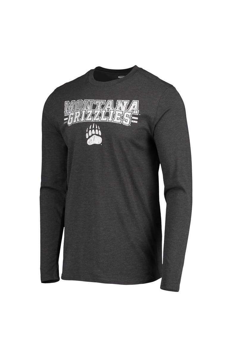 CONCEPTS SPORT Men's Concepts Sport Maroon/Heathered Charcoal Montana Grizzlies Meter Long Sleeve T-Shirt & Pants Sleep Set, Alternate, color, Maroon