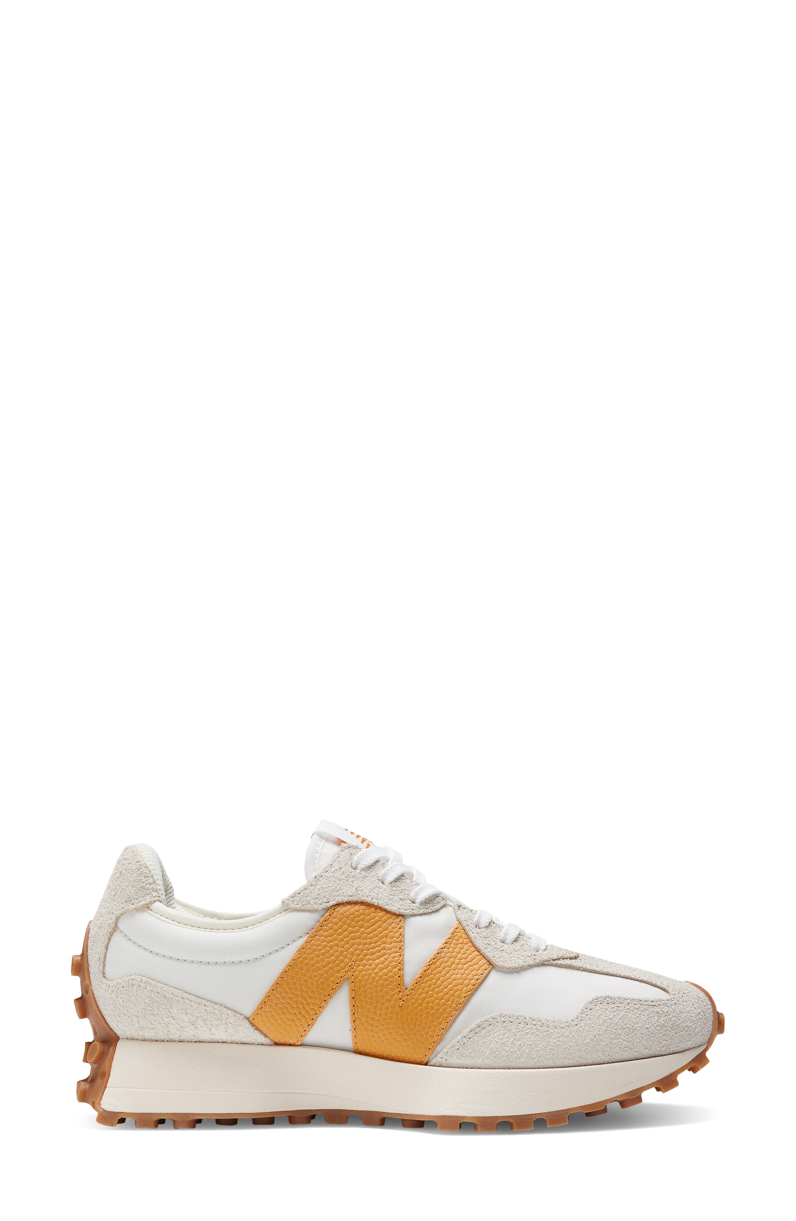 327 Sneaker, Alternate, color, SEA SALT/ YELLOW