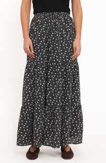 Petal & Pup Vincent Tiered Maxi Skirt