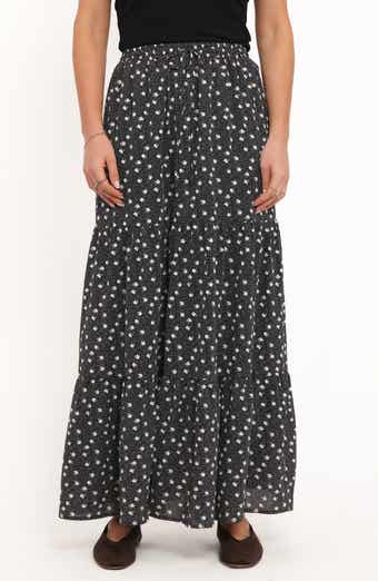 Petal & Pup Vincent Tiered Maxi Skirt