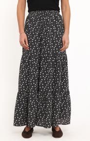 Petal & Pup Vincent Tiered Maxi Skirt